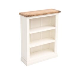 Cabinet Bits Bookcase with Plinth 90x70x25cm in Off-White - Size: 90 x 70 x 25 cm - thumbnail 3