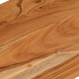 Berkfield Home Desk Top 90x50x2.5 cm Rectangular Solid Wood Acacia in Brown - thumbnail 6