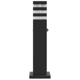 Berkfield Home Outdoor Floor Lamps with Sensors 3pcs Black 50 cm Aluminium - thumbnail 5