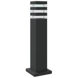 Berkfield Home Outdoor Floor Lamps with Sensors 3pcs Black 50 cm Aluminium - thumbnail 6