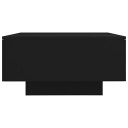 Berkfield Home Coffee Table Black 90x60x31 cm Engineered Wood - Size: 90 x 60 x 31 cm - thumbnail 4