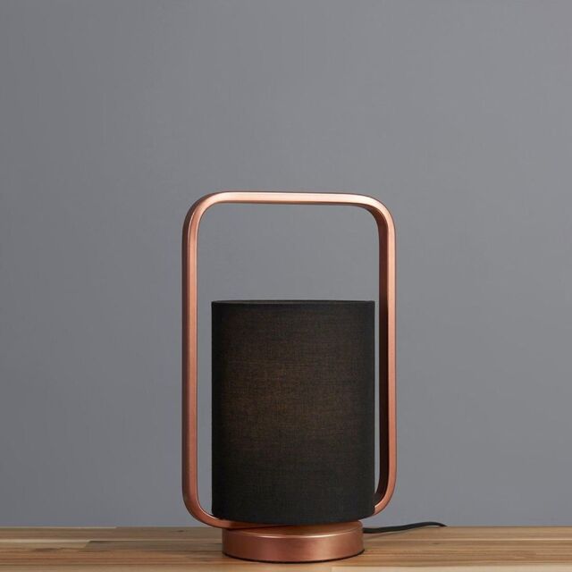 ValueLights Edwin Copper Table Lamp