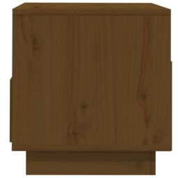 Berkfield Home TV Cabinet Honey Brown 60x35x37 cm Solid Wood Pine - Size: 60 x 35 x 37 cm - thumbnail 6