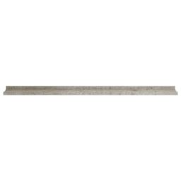 Berkfield Home Wall Shelves 4 pcs Concrete Grey 115x9x3 cm - Size: 115 x 9 x 3 cm - thumbnail 5