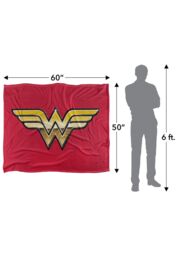 Warner Brothers Jla Logo Officially Licensed Silky Touch Super Soft Throw Blanket 152 x 127 cm in White - thumbnail 5
