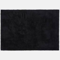 OHS Fluffy Teddy Rug Soft Floor Carpet Non Slip Area Mat in Black - Size: 160 cm x 230 cm - thumbnail 3