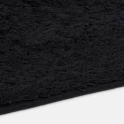 OHS Fluffy Teddy Rug Soft Floor Carpet Non Slip Area Mat in Black - Size: 160 cm x 230 cm - thumbnail 4