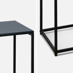 sweeek Pair of industrial side tables in Black - thumbnail 6