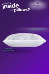 Slumberdown Warm Winter Nights 4 Pillows in White - thumbnail 6