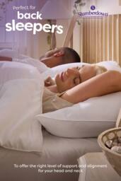 Slumberdown Warm Winter Nights 4 Pillows in White - thumbnail 4