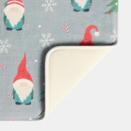 OHS Christmas Gonk Embossed Bath Mats Non-Slip Shower Rug - thumbnail 4