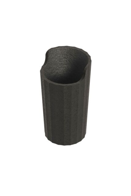 Cosmic 'Avenir Toothbrush Holder' Polygonal Design Black Plastic - image 1