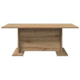Berkfield Home Coffee Table Other Artisan oak Engineered wood in Brown - thumbnail 5