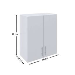 SPETLEK Kitchen Wall Unit 600mm Kitchen Cabinet in Navy - thumbnail 4