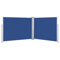 Berkfield Home Retractable Side Awning Blue 140x1000 cm - thumbnail 2