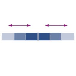 Berkfield Home Retractable Side Awning Blue 140x1000 cm - thumbnail 6