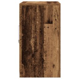 Berkfield Home Sideboard with LED Lights Old Wood 60, 5x37x67 cm in Brown - Size: 5 x 37 x 67 cm - thumbnail 7