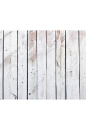 Origin Murals Vintage Wood Effect Wall Mural in White - Size: W350 cm x H280 cm - thumbnail 2