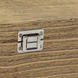 Red Hamper 30cm Oak Effect Wooden Box in Brown - thumbnail 2