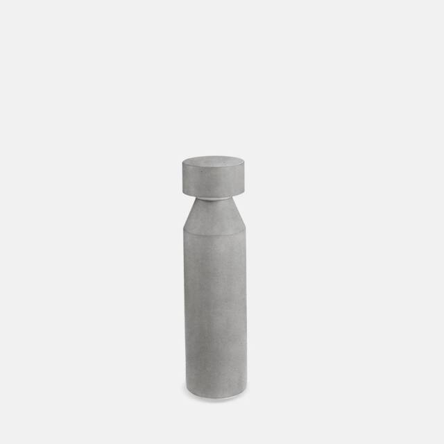 Netlighting Row Outdoor LED Outdoor Bollard Cement 60cm 2585lm 3000K IP65 in Grey