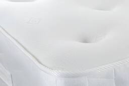 Sloomy Balmoral Open Coil Springs Comfort Layers Mattress in White - Size: Single - thumbnail 2