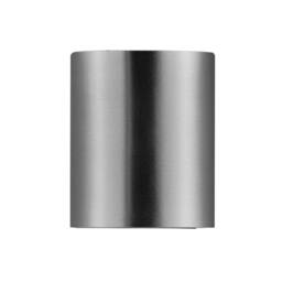 Nordlux Modern Outdoor Wall Light Silver Stainless steel Intergrated LED Weatherproof - Mains Powered, IP44 - thumbnail 3
