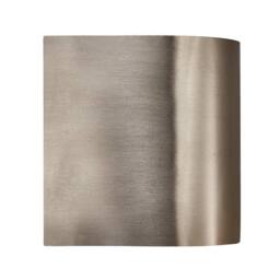 Nordlux Modern Outdoor Wall Light Silver Stainless steel Intergrated LED Weatherproof - Mains Powered, IP44 - thumbnail 2