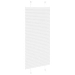 Berkfield Home Pleated Blind White 55x100 cm Fabric Width 54.4 cm Polyester - thumbnail 4