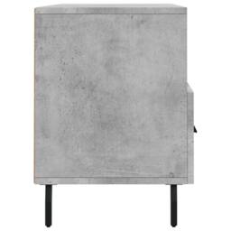 Berkfield Home TV Cabinet Concrete Grey 102x36x50 cm Engineered Wood - Size: 102 x 36 x 50 cm - thumbnail 7