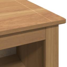 Berkfield Home Sideboard with Drawer Panama 93x40x80 cm Solid Wood Pine in Brown - Size: 93 x 40 x 80 cm - thumbnail 8