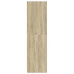 Berkfield Home Apothecary Cabinet Sonoma Oak 30x41x144.5 cm Engineered Wood in Light Tan - thumbnail 6