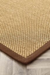 Origin s Sisal Rug Warm Natural with Dark Brown Border 200x290 in Medium Beige - Size: 200 cm x 290 cm - thumbnail 3
