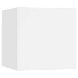 Berkfield Home 3 Piece TV Cabinet Set White Engineered Wood - thumbnail 6