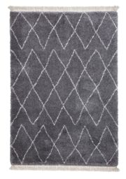 The Rug Shop UK Grey Kilim Modern Easy to clean Machine Made Chequered Area Rug - Size: 200 cm x 290 cm - thumbnail 8