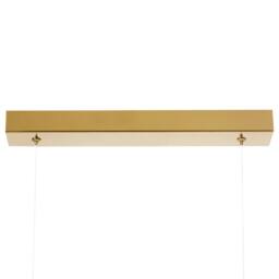 Wyld and Coco Gold Pendant Lamp with Integrated LED and Wavy Shade - thumbnail 6