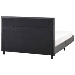 Wyld and Coco Slatted Bed Frame Grey Polyester Small Double 4ft - thumbnail 6