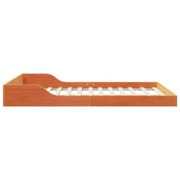 Berkfield Home Modern Wax brown 135 x 190 cm Pine wood - thumbnail 6