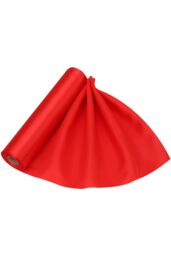 Neel Blue 20cm x 29cm Solid Satin Roll Large Fabric for Chair Sash Wedding Bouquet Décor Drapery in Red - Size: 20 cm x 29 cm - thumbnail 4