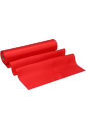 Neel Blue 20cm x 29cm Solid Satin Roll Large Fabric for Chair Sash Wedding Bouquet Décor Drapery in Red - Size: 20 cm x 29 cm - thumbnail 3