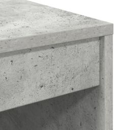 Berkfield Home Writing Desk Concrete grey MDF with concrete look 70 x 50 x 76 cm - thumbnail 7