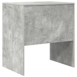 Berkfield Home Writing Desk Concrete grey MDF with concrete look 70 x 50 x 76 cm - thumbnail 6