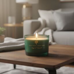 Nicola Spring 350g Sage & Seasalt Soy Candles - Pack of 3 - Double Wick Glass Jars in Green - thumbnail 9