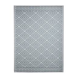 Gainsborough Aztec Outdoor Garden Rug 150 x 240cm, 100% Polypropylene in Grey - Size: 150 cm x 240 cm - thumbnail 2