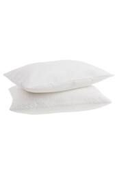 Soak&Sleep Waterproof Bamboo Standard Pillow Protector Pair in White - Size: Standard Pillow Case - thumbnail 4