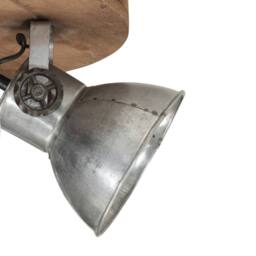 Berkfield Home Ceiling Lamp 25 W Vintage Silver 50x50x25 cm E27 - Size: 50 x 50 x 25 cm - thumbnail 4