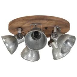 Berkfield Home Ceiling Lamp 25 W Vintage Silver 50x50x25 cm E27 - Size: 50 x 50 x 25 cm - thumbnail 2