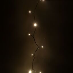 Samuel Alexander 200 LED 16m Indoor Outdoor Christmas Multi Function Mains Operated String Lights with Timer in Warm White in Beige - thumbnail 3