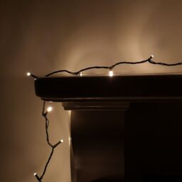 Samuel Alexander 200 LED 16m Indoor Outdoor Christmas Multi Function Mains Operated String Lights with Timer in Warm White in Beige - thumbnail 4