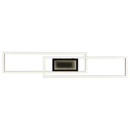 Netlighting Saunders Semi Ceiling Light Black 96x20cm LED Dimmable 2700-6500K - Size: 96x20 cm - thumbnail 4