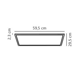 Nordlux Harlow Ceiling Light White Plastic Hallway LED IP54 2700k Mains - thumbnail 7